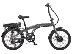 Lectro Rapide 20" Folding City Electric Bike - Grey