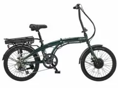 Lectro Rapide 20" Folding City Electric Bike - Deep Racing Green