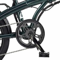 Lectro Rapide 20" Folding City Electric Bike - Deep Racing Green - Image 8