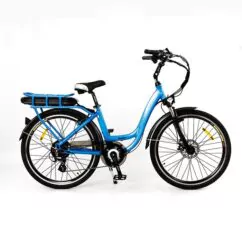 RooDog Chic Step Through Electric Bike - Electric Blue