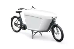 Raleigh Pro Bike Mid Motor Electric Cargo Bike 2022, 350L, 400Wh - Grey/White