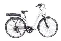 Batribike Zeta Step Through Hybrid Electric Bike - Silver