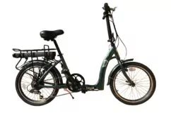 Batribike Trip 20" Ultra Low-Step Folding Electric Bike - Green