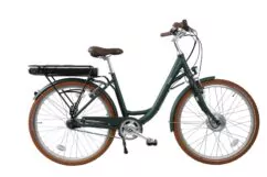 Batribike Omega Step Through Electric Bike, 26" Wheel, 11Ah - Hunter Green