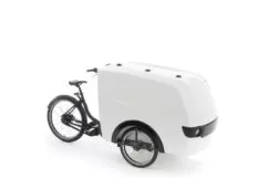 Raleigh Pro Bike XL Mid Motor Electric Cargo Bike, 900L, 500Wh - Grey/White
