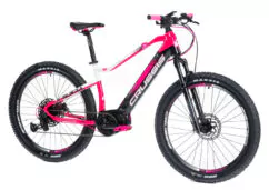 Crussis e-Guera 8.6-S Ladies Electric Mountain Bike 2021 - White/Pink/Black