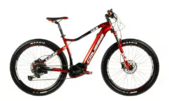 Crussis e-Atland 10.6 Mens Electric Mountain Bike, 18" Frame - Candy Red/Black
