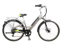 Dallingridge Harlow Step Through Hybrid Electric Bike, 700c Wheel, 6 Speed - Satin Silver
