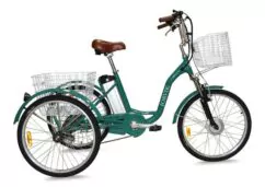 Ex Demo Jorvik Electric Tricycle, 26" Wheel, 10Ah - Green