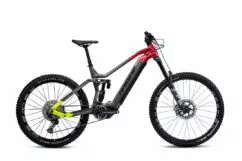 Haibike Nduro 7 Full Sus Electric Mountain Bike 2022/23, 27.5"/29" Wheel - Grey/Red/Lime