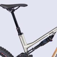 Lapierre Overvolt AM 6.6 Full Sus Electric Mountain Bike - Silver/Bronze - Image 7