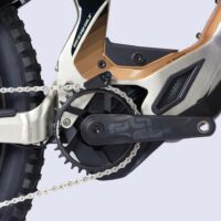 Lapierre Overvolt AM 6.6 Full Sus Electric Mountain Bike - Silver/Bronze - Image 8
