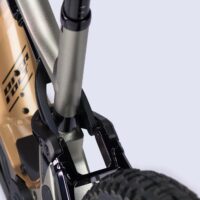 Lapierre Overvolt AM 6.6 Full Sus Electric Mountain Bike - Silver/Bronze - Image 9