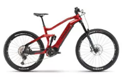 Haibike AllMtn CF 12 Full Sus Electric Mountain Bike, Mix Wheel, Yamaha PW-X2 - Blood Red