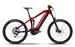 Haibike AllTrail 5 Full Sus Electric Mountain Bike, 27.5" Wheel, Yamaha PW-ST - Red