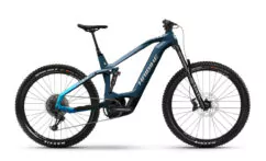 Haibike AllMtn CF 9 Full Sus Electric Mountain Bike, Mix Wheel, Bosch Perf. CX - Blue/Azure