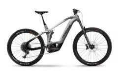 Haibike AllMtn CF 9 Full Sus Electric Mountain Bike, Mix Wheel, Bosch Perf. CX - Urban Grey