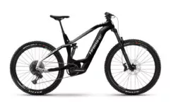 Haibike AllMtn CF 8 Full Sus Electric Mountain Bike Mix Wheel, Bosch Perf. CX - Black/White