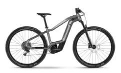 Haibike AllTrack 9 Hardtail Electric Mountain Bike, Bosch Performance CX - Silver/Black