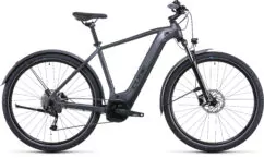 Cube Nuride Hybrid Performance 500 AllRoad Electric Bike 2022, Crossbar, 28" Wheel - Graphite/Black