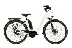 Raleigh Motus Tour Low Step Hub Alloy Electric Hybrid Bike, White - 8 Speed, 700c