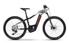 Haibike Hardseven 9 Hardtail Electric Mountain Bike, BOSCH Perf. CX, 625Wh - Black/Grey/Red