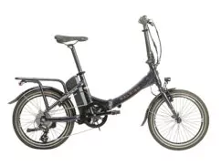 Raleigh Stoweway 20" Folding Electric Bike 2022, 250Wh Battery, TranzX F15 - Blue Graphite Grey