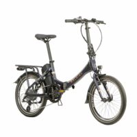 Raleigh Stoweway 20" Folding Electric Bike 2022, 250Wh Battery, TranzX F15 - Blue Graphite Grey - Image 2