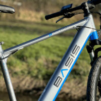 Basis Protocol Hybrid Electric Bike, Integrated Battery, 700c Wheel - Light Graphite Blue - Image 2