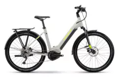 Haibike Trekking 6 LOW Hybrid Electric Bike 2022, Yamaha PW-ST, 630Wh - Grey