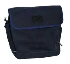 Electric Bikes Weekend Pannier Rack Bag - Worn Navy