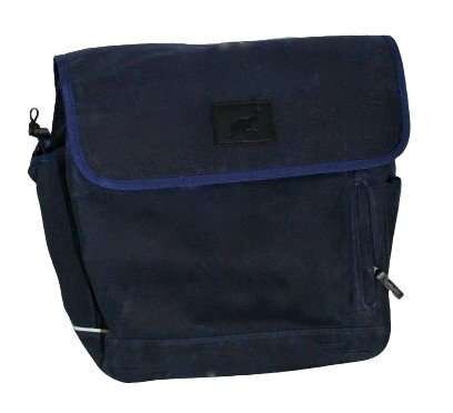 Electric Bikes Weekend Pannier Rack Bag - Worn Navy