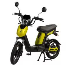 Eskuta SX-250 Moped Style EAPC Electric Bike (Series 4) - Matte Acid Yellow