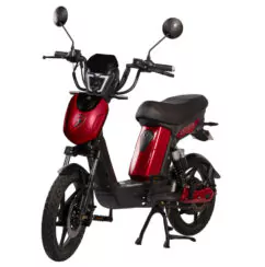 Eskuta SX-250 Moped Style EAPC Electric Bike (Series 4) - Gloss Cherry Red