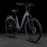 Cube Supreme Sport Hybrid Pro 500 Step Through Electric Bike 2022, 28" Wheel - Satin Anthracite - Image 2