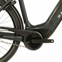 Ex Demo Raleigh Motus Grand Tour HUB Low Step Electric Bike 2022, BOSCH Active Plus - Black - Image 8