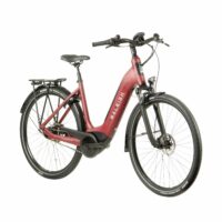 Ex Demo Raleigh Motus Tour Hub Low Step Electric Bike 700c Red - Image 2