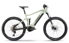 Haibike AllTrail 4 Full Sus Electric Mountain Bike 2022, 27.5" Wheel, Yamaha PW-ST - Gloss Honeydew