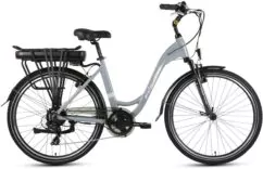 Ex Demo Forme Cromford Pro ELS Step Through Hybrid Electric Bike 2022, 26" Wheel, BAFANG - Gloss Grey