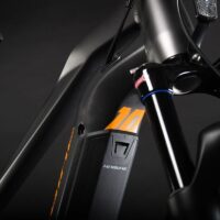 Haibike Trekking 10 MID Hybrid Electric Bike 2021, BOSCH Perf. CX, 625Wh - Titan/Lava - Image 3