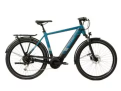Raleigh Centros Crossbar Hybrid Electric Bike 2022, BOSCH Performance - Sea Blue