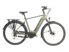 Raleigh Motus Grand Tour Derailleur Crossbar Hybrid Electric Bike 2022, BOSCH Active Line - Green