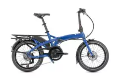 Tern Vektron Q9 Cargo Ready Folding Electric Bike, BOSCH Perf. - Satin Royal Blue
