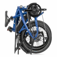 Tern Vektron Q9 Cargo Ready Folding Electric Bike, BOSCH Perf. - Satin Royal Blue - Image 2
