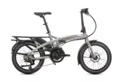 Tern Vektron S10 Cargo Ready Folding Electric Bike, BOSCH Perf. - Satin Silver