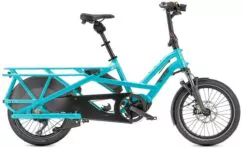 Tern GSD Gen 2 S10 LX Semi-Folding Cargo Electric Bike, BOSCH Cargo Line - Light Blue