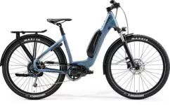 Merida eSpresso CC 400 SE EQ Step Through Trekking Electric Bike, Shimano E6100 - Silk Blue