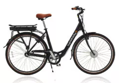 Cyclotricity Sahara Step Through Electric Bike, 700c Wheel, 3 Speed Nexus Hub Gear - Black