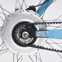 Coh&Co Erik Urban Carbon Hybrid Electric Bike - Satin Sky Blue - Image 2