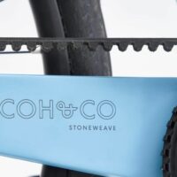 Coh&Co Erik Urban Carbon Hybrid Electric Bike - Satin Sky Blue - Image 3